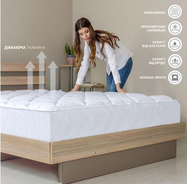 Основные характеристики наматрасника Deluxe Mattress Protector с бортомдля матраса 160х200