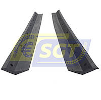 Козирок гумовий під голчастий транспортер комбайна Анна Z644