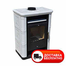 Кахельна піч Nordflam Arta White