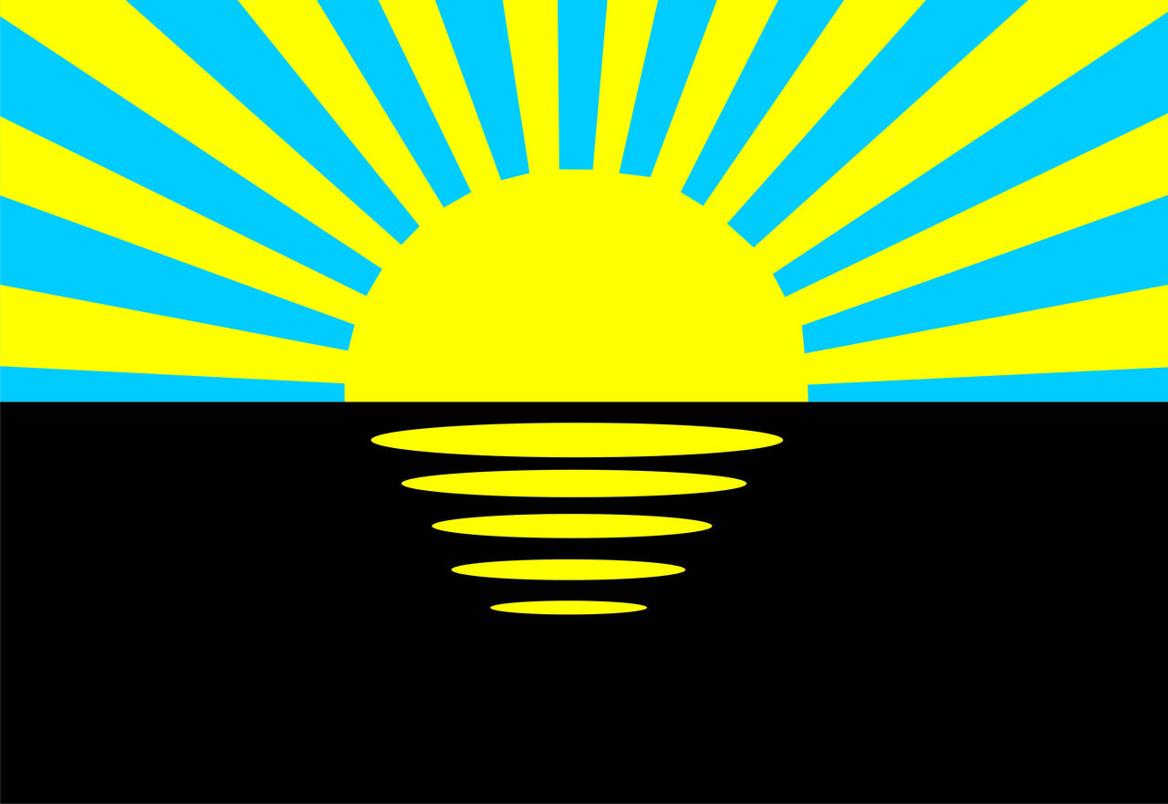 

Флаг Донецкой области 0,9х1,35 м. шелк