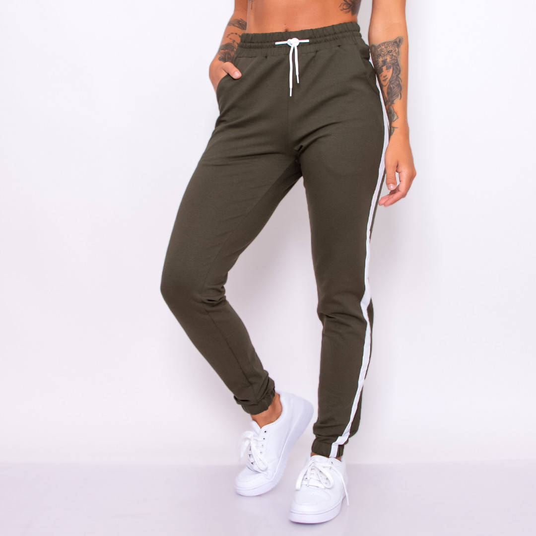 

Женские спортивные штаны Teamv Line 2 Хаки L