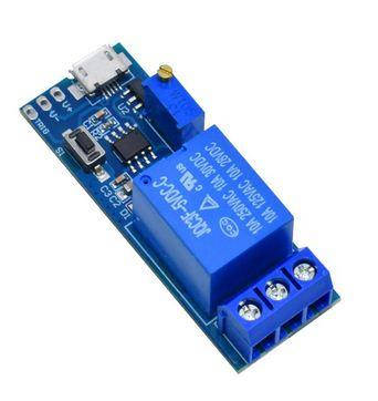 

1-канальный модуль реле 12V с настраиваемой задержкой