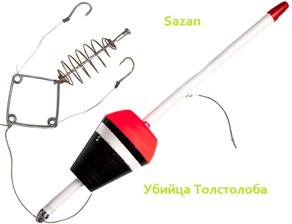 

Готовая снасть для ловли толстолоба "Убийца толстолоба"