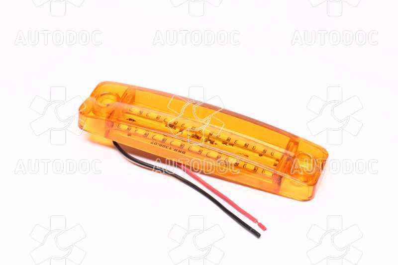 

Фонарь габаритный 24V LED желтый (18 диодов, 2 ряда) (TEMPEST) TP02-57-056