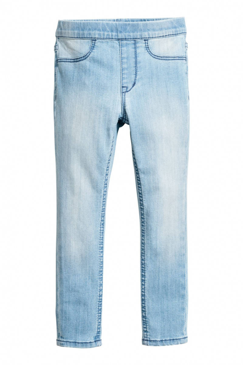 

Джеггинсы для девочки H&M 0504170001 122 СМ Голубой 62027