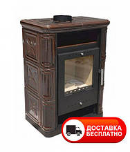 Кахельна піч Nordflam Arta Brown