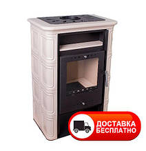 Кахельна піч Nordflam Vera Cappuccino