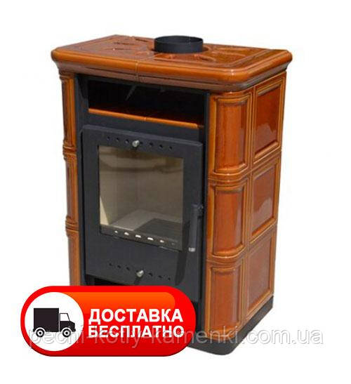 Кахельна піч Nordflam Sentra Brown