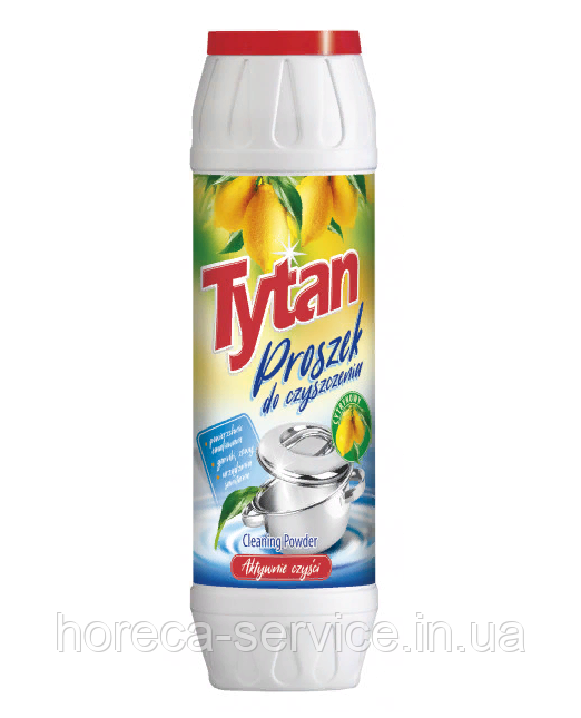 Засіб для миття та чищення Tytan порошок лимонний 500 г.
