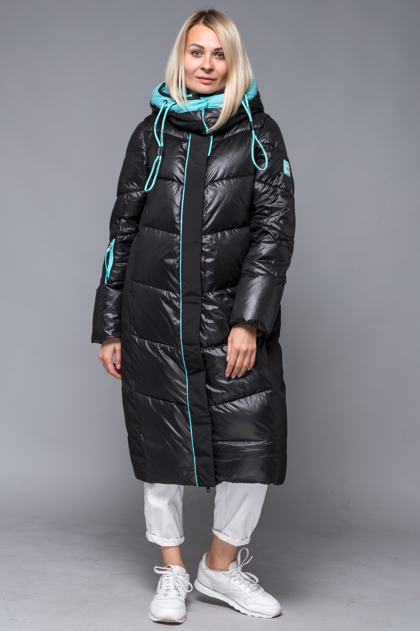 Пуховик TOWMY 3031 black green