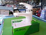 Plamix Afina-001 White Змішувач для умивальника, білий (без підводки), фото 3