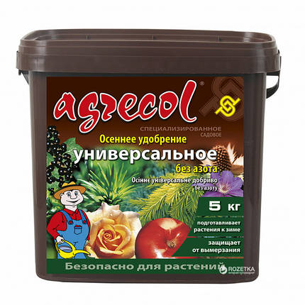 Agrecol/Агрекол добриво осіннє універсальне, 5 кг — фосфорно-калійне, фото 2