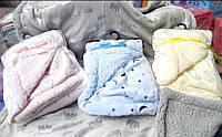 Одеяло детское в кроватку / коляску розовый