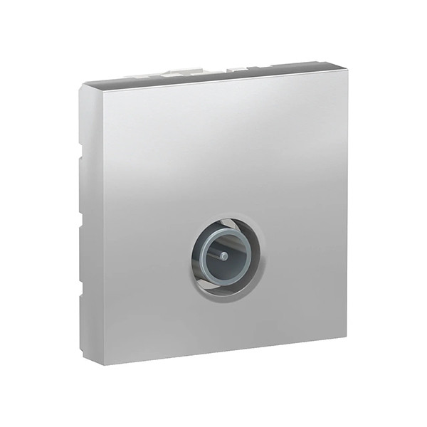 Розетка ТВ алюміній Unica New Schneider Electric NU346230
