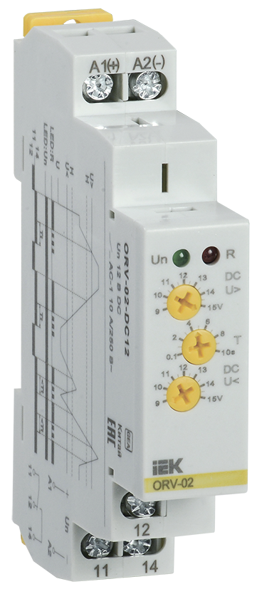 Реле підвищення ORV 1ф 12 В DC ІЕК