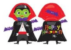 A 31" Щасливого Хелловіна Дракула, у УП, фото 1