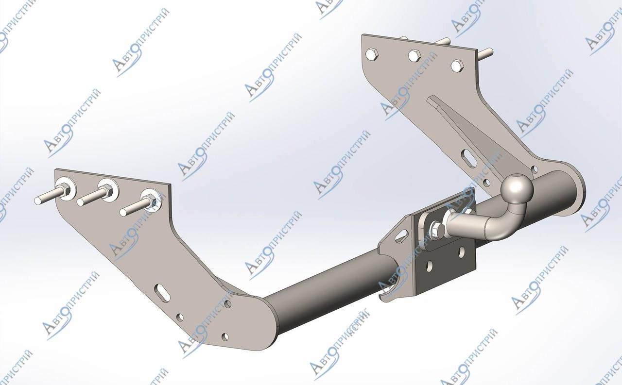 Фаркоп - Ford Transit Мікроавтобус (1986-2000) з'ємний на 2 болтах на пластині, фото 1