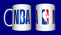 Кружка с принтом спорт / чашка баскетбол НБА