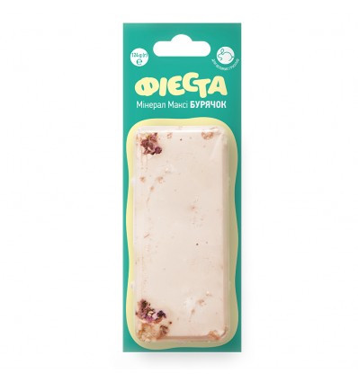 Мінерал МАКСІ для гризунів Бурячок, 124гр Фієста Природа, фото 1