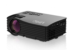 Проектор портативный мультимедийный LCD UNIC JSQ-UC68 Wi-Fi Black (N011697)