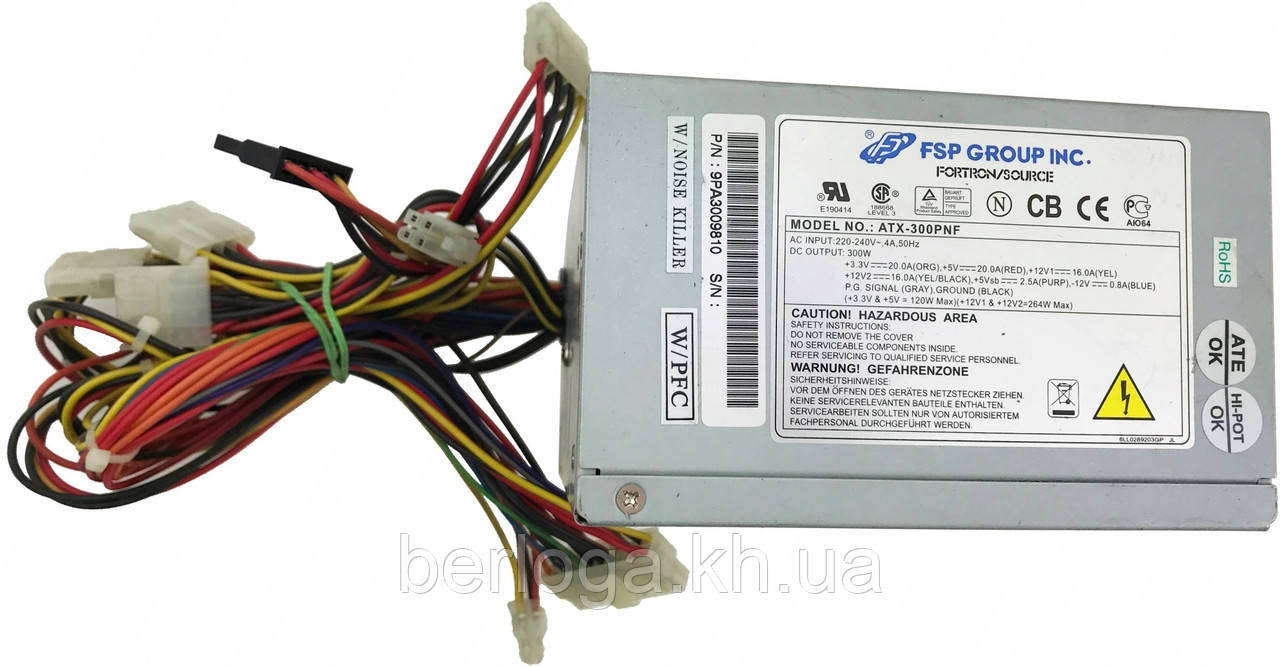 Блок живлення FSP ATX-300PNF 300W б/у