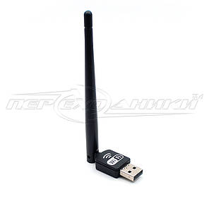 Wi-Fi USB адаптер до 300MB, 802.11bgn з антеною 3DBI, бездротовий мережевий адаптер Wi-Fi, фото 4
