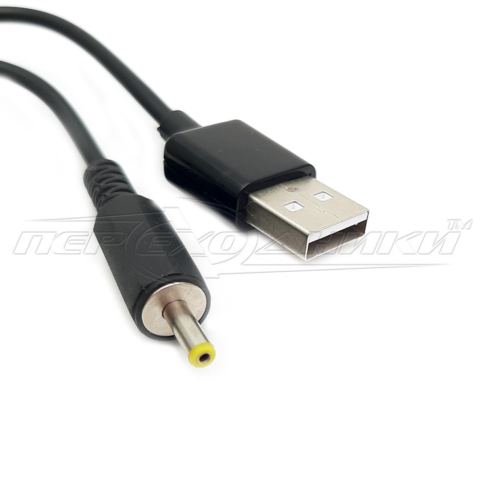 Кабель живлення USB to DC 3.0x1.0 мм, 0.9 м