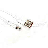Кабель USB to Lightning(хорошее качество), 1 м, белый
