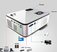 Проектор мультимедийный Crenova LF1S с Wi-Fi White, фото 3
