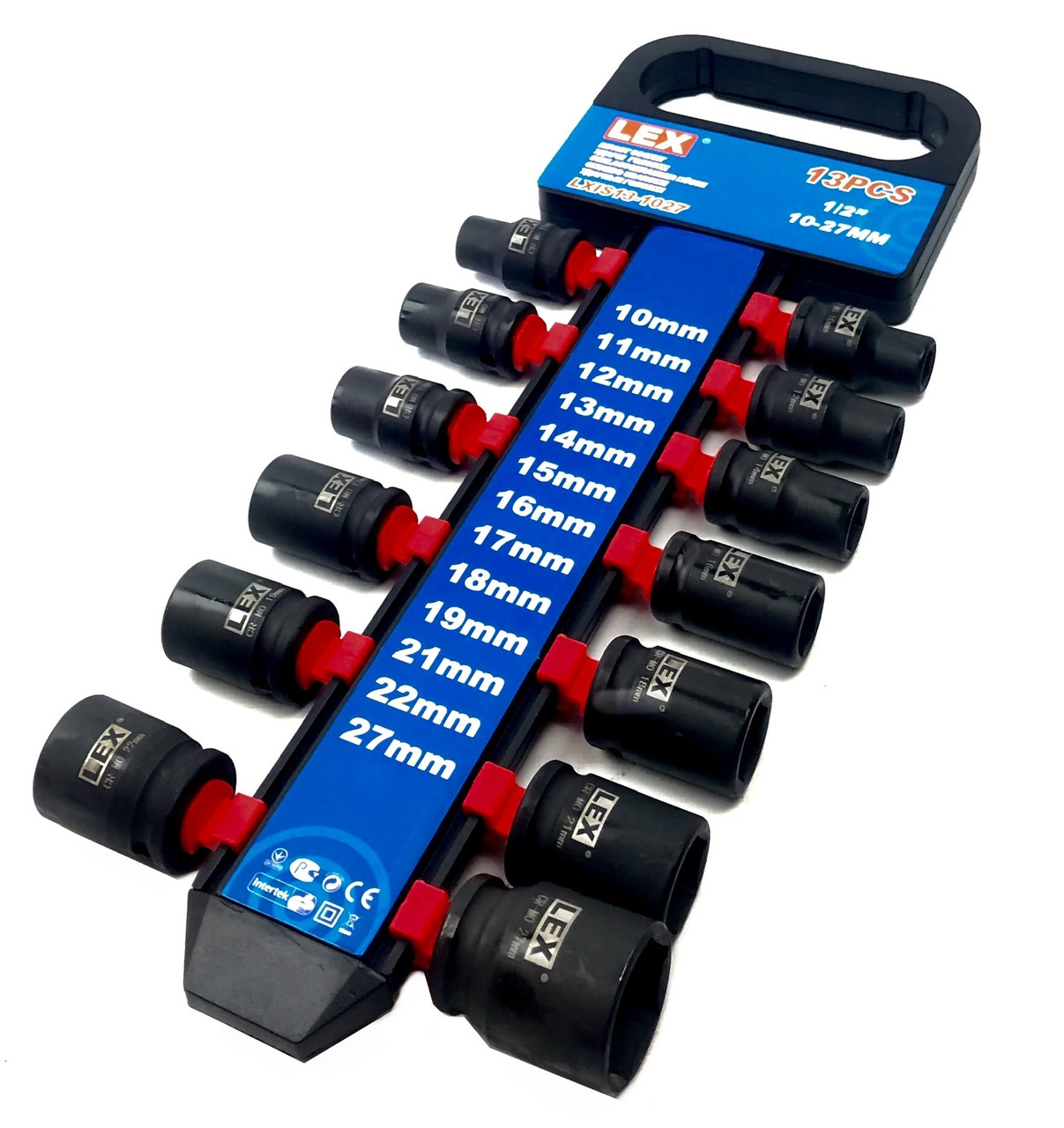 Набір ударних головок LEX 1/2 10-27 мм (LXIS13), фото 1