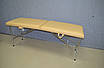 Складаний масажний стіл "Автомат Еко-Шкіра" 185*60*75см Косметологічний "Економ", фото 2