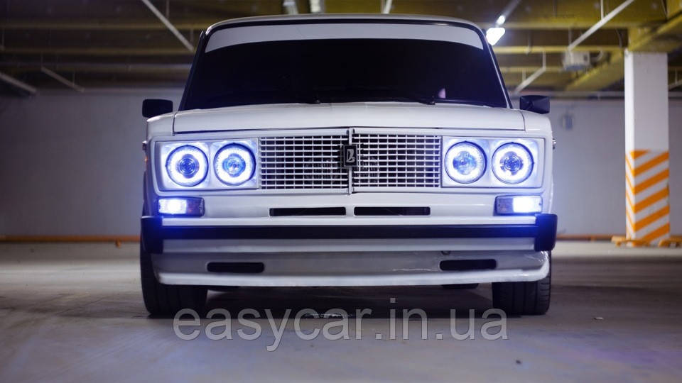 Ангельські очі CCFL (газові) для ВАЗ 2103/2106 Білі