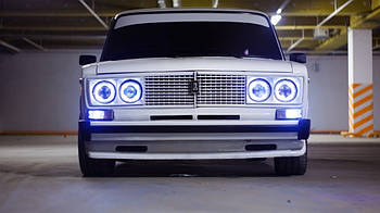 Ангельські очі CCFL (газові) для ВАЗ 2103/2106 Білі