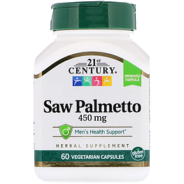 Saw Palmetto 450 мг 21st Century 60 капсул