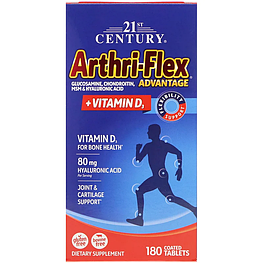 Arthri-Flex Advantage + Vitamin D3 21st Century 180 таблеток