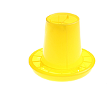 Годівниця для бройлерів. Кормушка бункерна. Годівниця пластикова. Годівниця підлогова для курей 8 л., фото 7