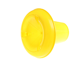 Годівниця для бройлерів. Кормушка бункерна. Годівниця пластикова. Годівниця підлогова для курей 8 л., фото 4