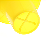 Годівниця для бройлерів. Кормушка бункерна. Годівниця пластикова. Годівниця підлогова для курей 8 л., фото 8