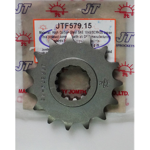 JTF579.15 Зірка передня 15 зубів JTF579 YAMAHA FJ, FZ1, FZS, MT-01, RD, RZ, XJR, YZF-R аналог SUNSTAR 51715, фото 1