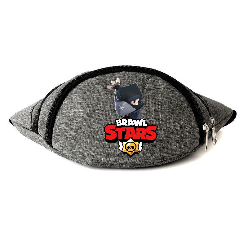 Сумка Бананка на пояс Бравл Старс Ворон Cappuccino Toys, фото 1