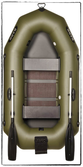 Двомісний надувний гребний човен BARK B-250CN