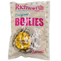 Бойли Richworth Banana Toffee - Original Boilies -1 кг діаметр 15 мм