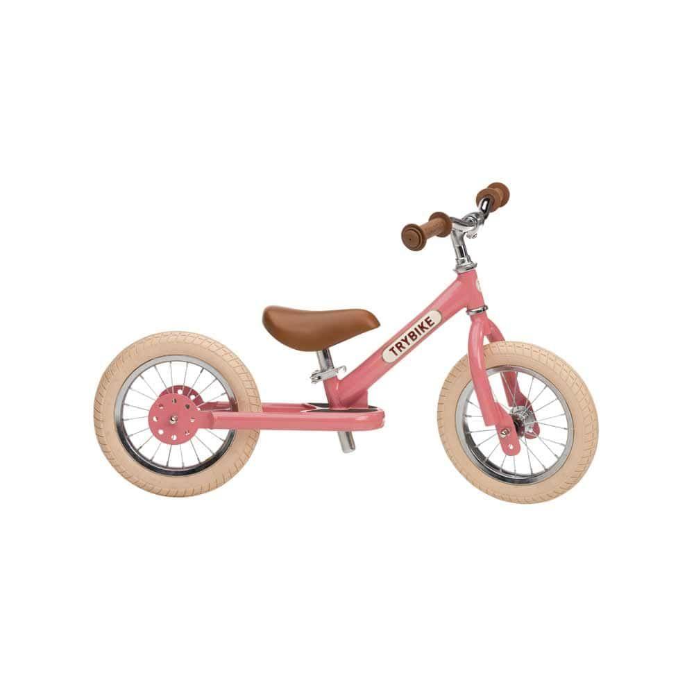 Балансувальний велосипед Trybike двоколісний Рожевий (TBS-2-PNK-VIN)