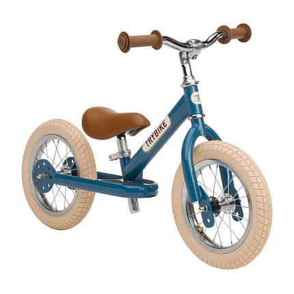 Балансувальний велосипед Trybike двоколісний Синій (TBS-2-BLU-VIN), фото 2