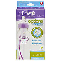 Набор бутылочек для кормления с узким горлышком, Dr. Browns; Цвет - Фиолетовый