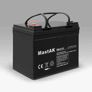 Акумулятор MastAK MA12-33 (12v 33Ah)
