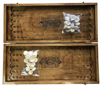 Нарды деревянные ручной работы Newt Backgammon 1
