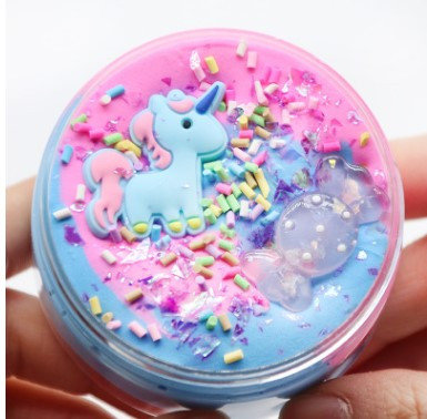 Unicorn candy slime / Цукерковий єдиноріжок — слайм