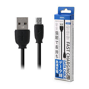 Кабель microUSB Remax RC-134m Fast Charging 1m (2.1A)