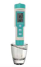 Комбінований pH/TDS/EC/ORP/SALINITY/S.G./Temp — метр EZ COM-600 з термометром, змінним електродом, АТС